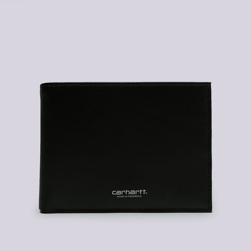 Бумажник Carhartt WIP Leather Rock-It Wallet (i023850-black)  - цена, описание, фото 2