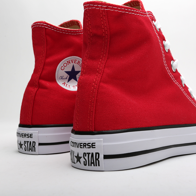  красные кроссовки Converse All Star Hi M9621 - цена, описание, фото 4