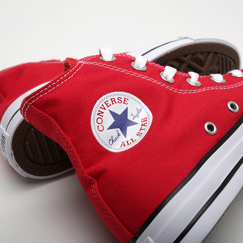  красные кроссовки Converse All Star Hi M9621 - цена, описание, фото 5