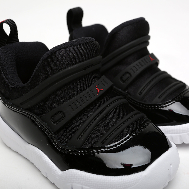 детские черные кроссовки Jordan 11 Retro Little Flex TD BQ7102-002 - цена, описание, фото 5