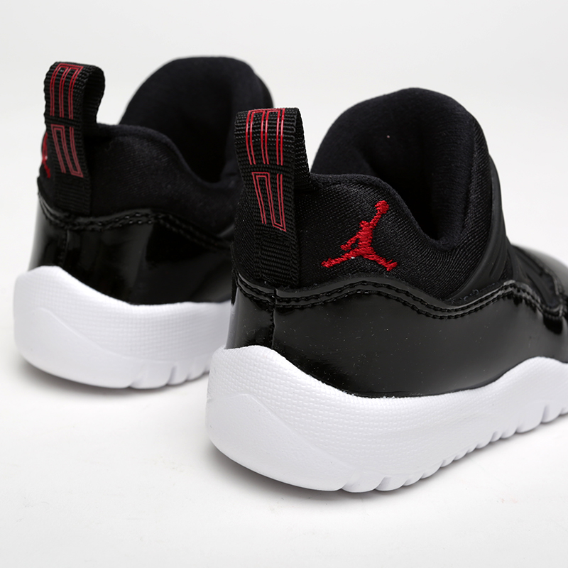 детские черные кроссовки Jordan 11 Retro Little Flex TD BQ7102-002 - цена, описание, фото 6