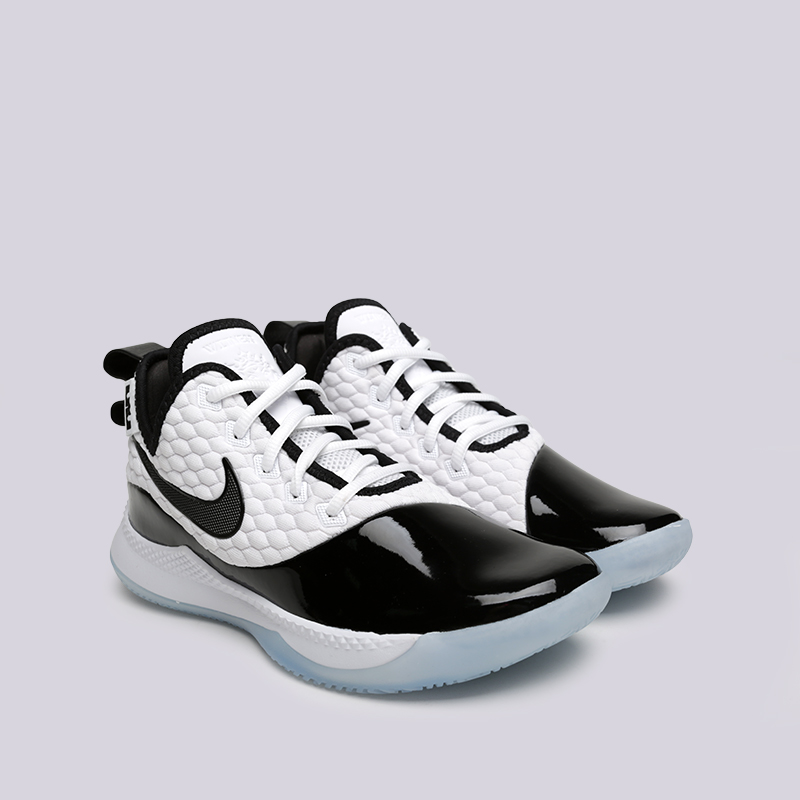  белые кроссовки Nike Lebron Witness III PRM BQ9819-100 - цена, описание, фото 3