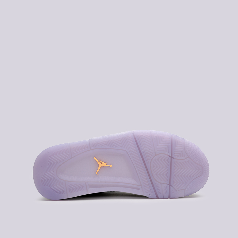женские фиолетовые кроссовки Jordan 4 Retro SE (GS) BQ9043-400 - цена, описание, фото 2