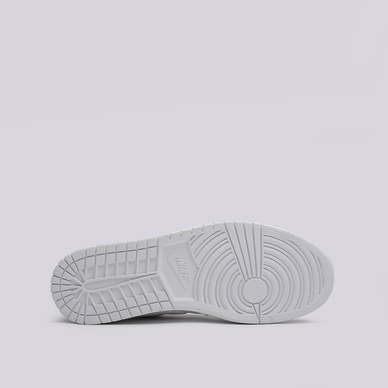 мужские белые кроссовки Jordan 1 Low 553558-112 - цена, описание, фото 2