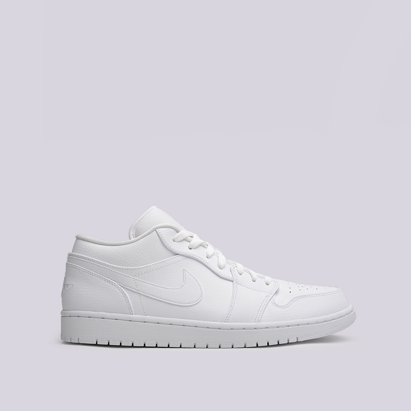 мужские белые кроссовки Jordan 1 Low 553558-112 - цена, описание, фото 1