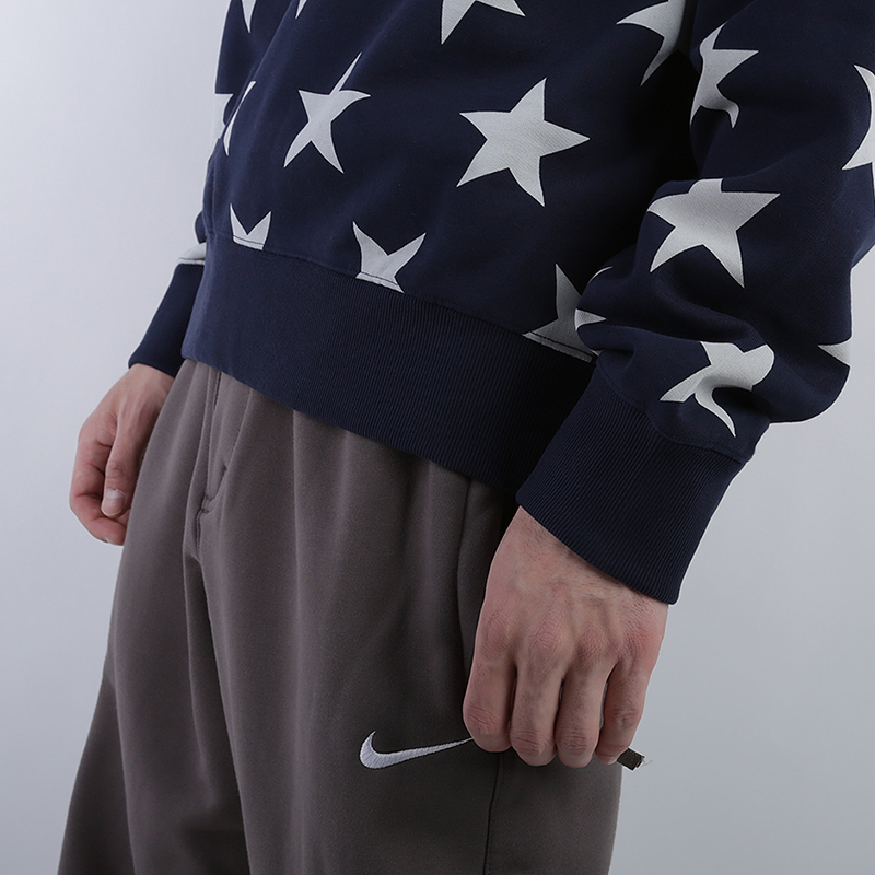 

Толстовка Nike, NikeLab Collection NRG Crew FLC Star, Синий