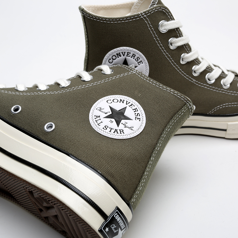  зеленые кроссовки Converse Chuck 70 Hi 162052 - цена, описание, фото 4