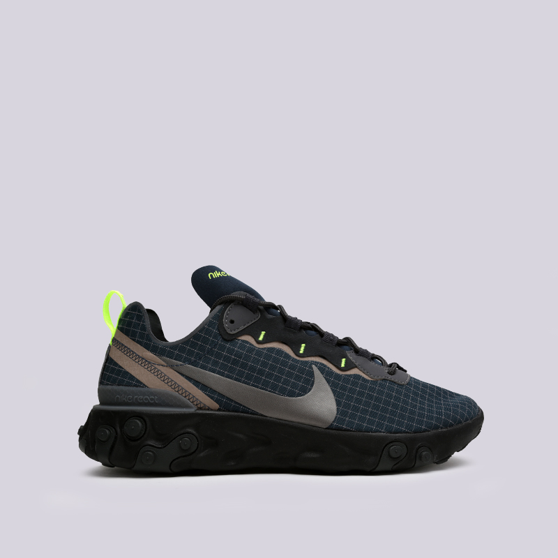 мужские синие кроссовки Nike React Element 55 CD1503-400 - цена, описание, фото 1