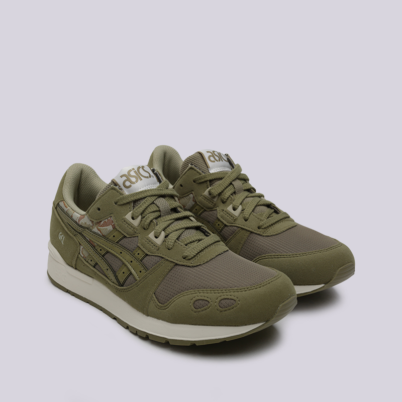 мужские зеленые кроссовки ASICS Gel-Lyte 1191A056-200 - цена, описание, фото 3