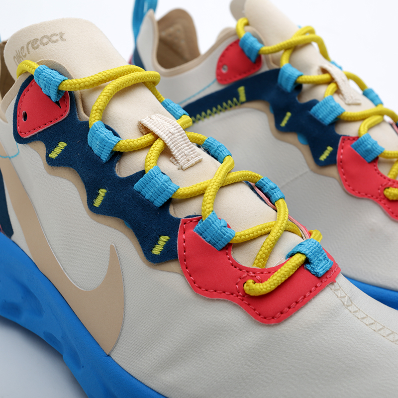 женские бежевые кроссовки Nike WMNS React Element 55 BQ2728-201 - цена, описание, фото 4