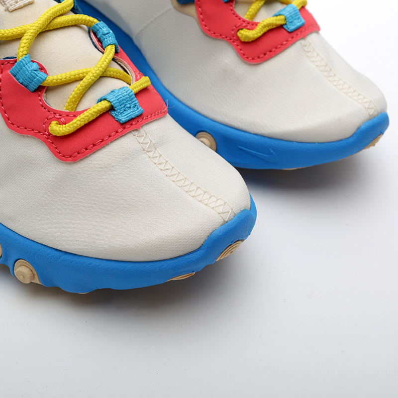 женские бежевые кроссовки Nike WMNS React Element 55 BQ2728-201 - цена, описание, фото 6