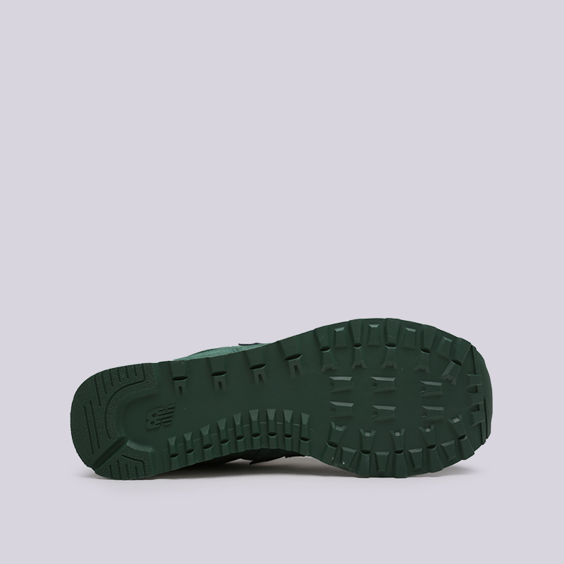 мужские зеленые кроссовки New Balance 574 ML574OBD/D - цена, описание, фото 2
