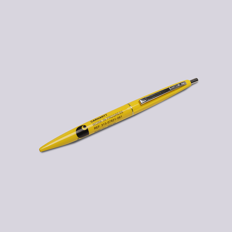  желтая шариковая ручка Carhartt WIP Work In Progress I010564-желтая - цена, описание, фото 1