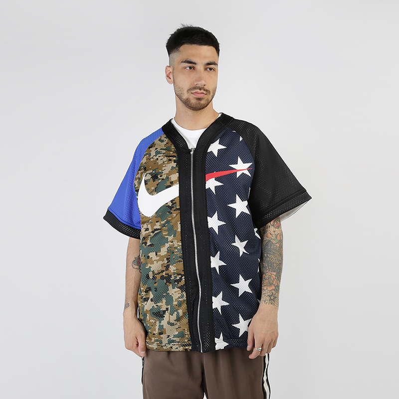 Мужская толстовка NRG Baseball Top от Nike (AV8269-010) купить по цене 3690  руб. в интернет-магазине Streetball