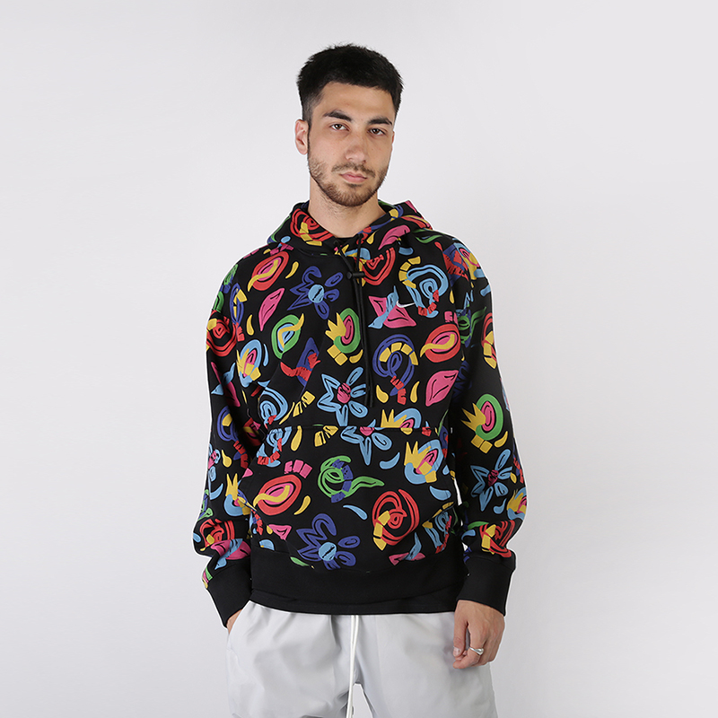 

Толстовка Nike, NRG Hoodie PO AOP, Черный