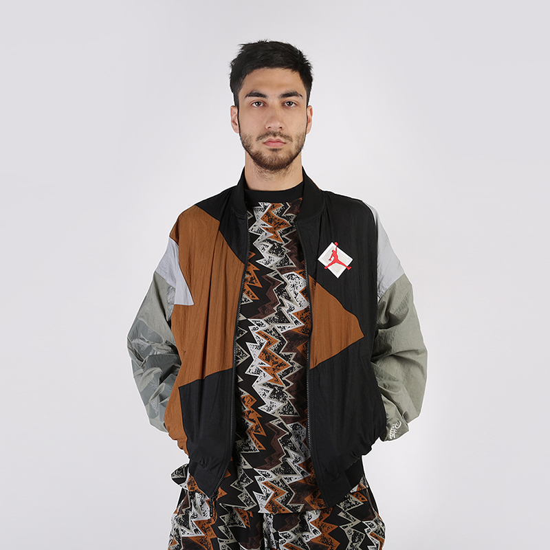 

Куртка Jordan, x Patta Jacket, Черный;серый;коричневый