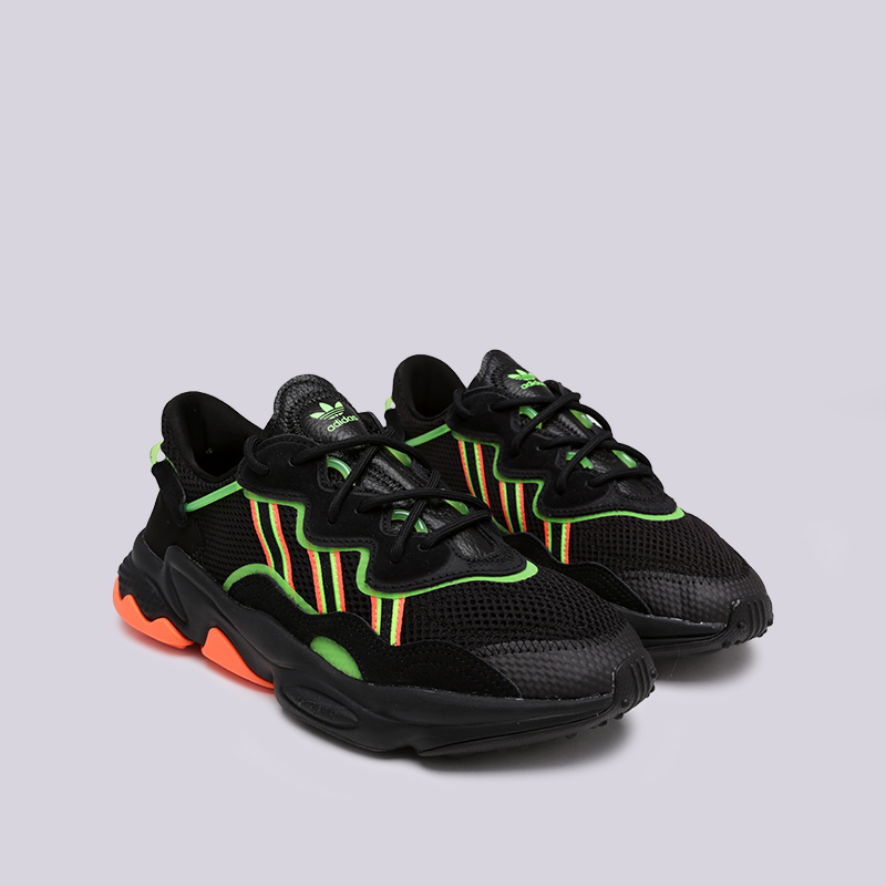 мужские черные кроссовки adidas Ozweego EE5696 - цена, описание, фото 3