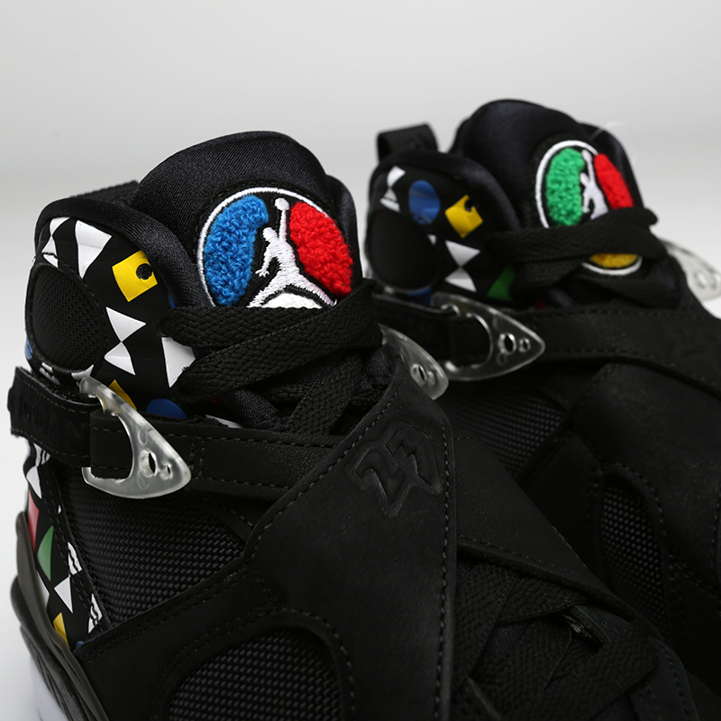  черные кроссовки Jordan 8 Retro Q54 CJ9218-001 - цена, описание, фото 6