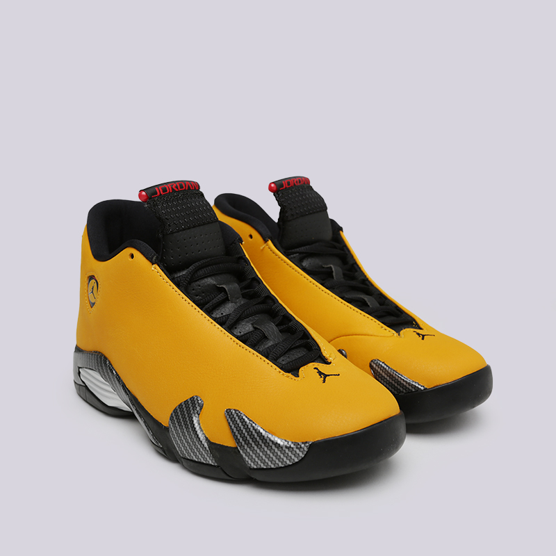  желтые кроссовки Jordan 14 Retro SE BQ3685-706 - цена, описание, фото 3