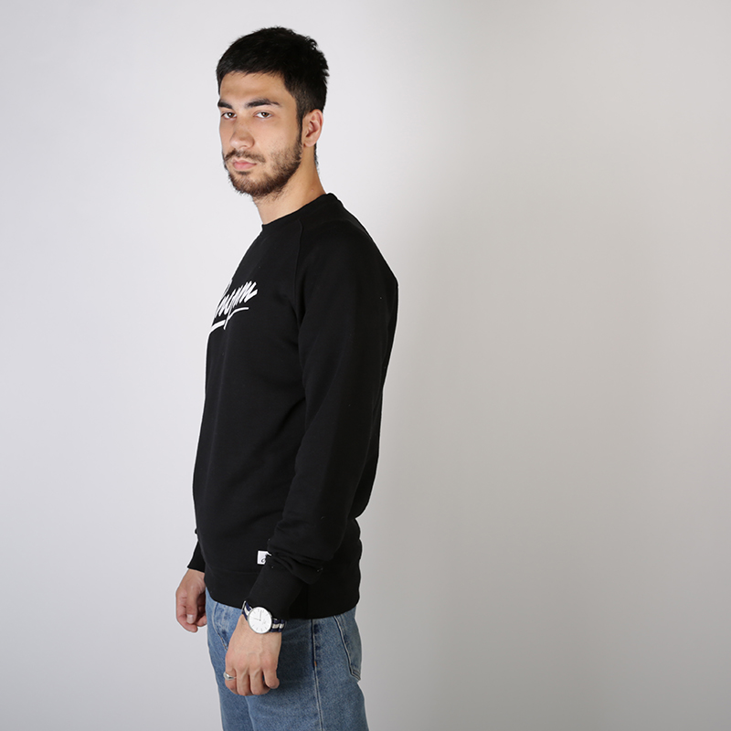 Мужская толстовка Запорожец heritage Sport 3 Crewneck (Sport 3-черный)  - цена, описание, фото 3