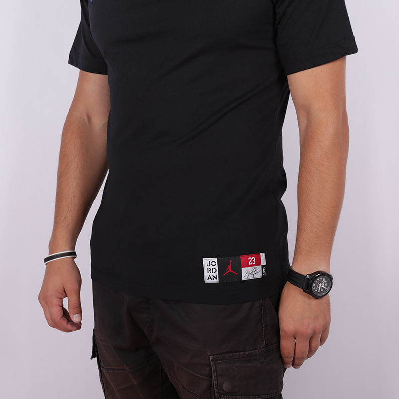 мужская черная футболка Jordan DNA AT8942-010 - цена, описание, фото 3