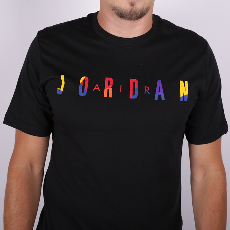 мужская черная футболка Jordan DNA AT8942-010 - цена, описание, фото 2