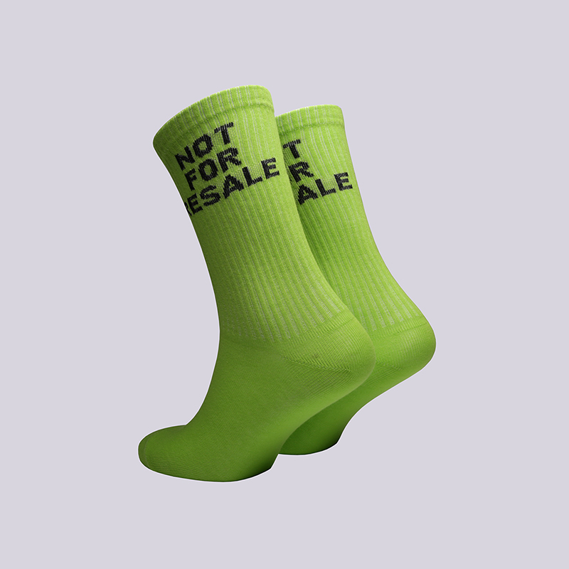мужские салатовые носки Sneakerhead Not For Resale Not For Resale - цена, описание, фото 2