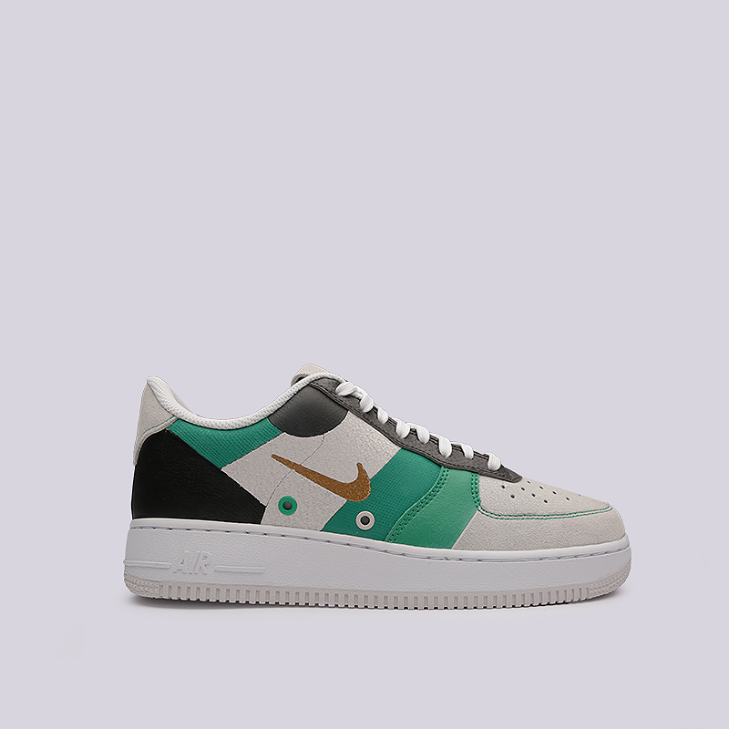 

Кроссовки Nike, Серый;зеленый, Air Force 1 '07 PRM 1