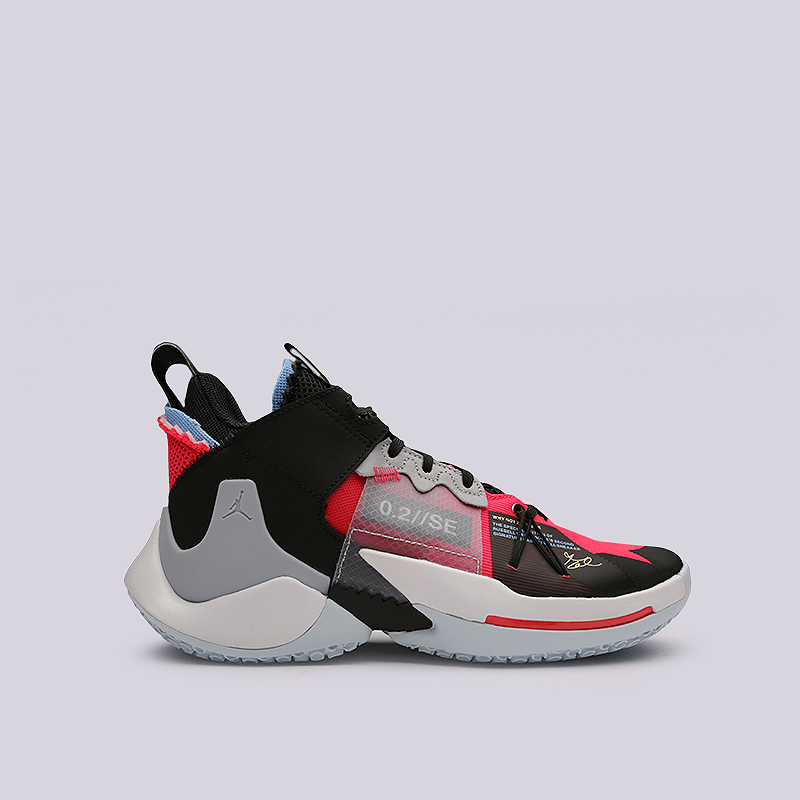 

Кроссовки Jordan, Why Not Zer0.2 SE, Черный;серый;розовый