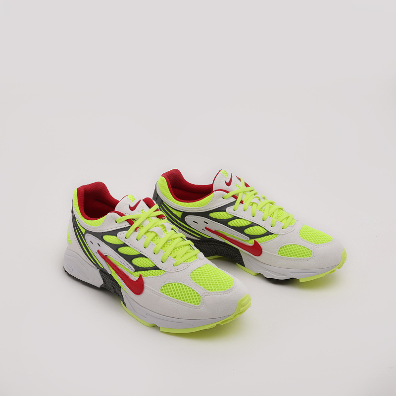 

Кроссовки Nike, Белый;салатовый;красный, Air Ghost Racer