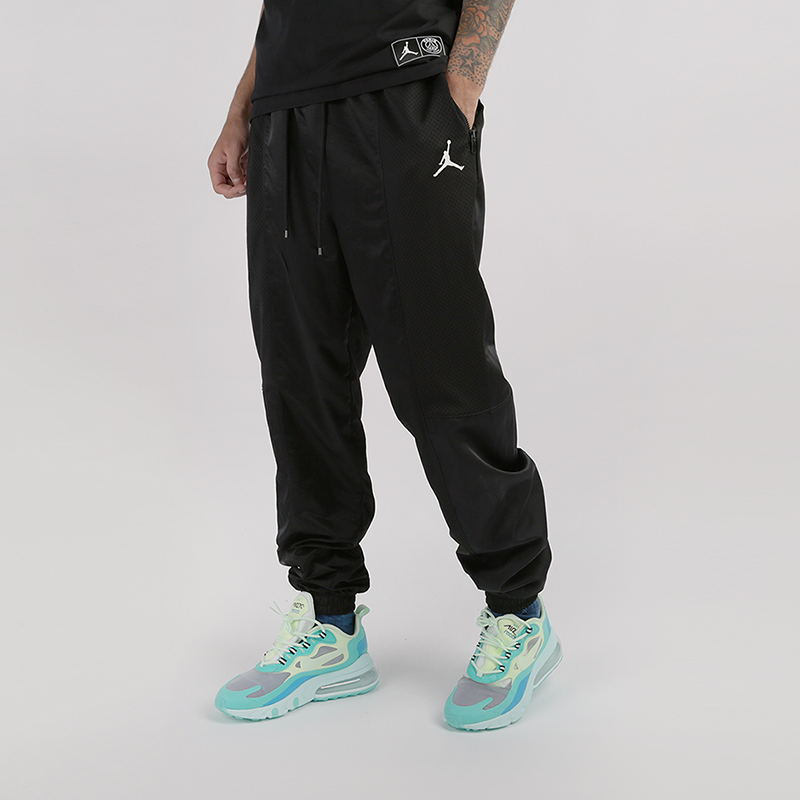 мужские черные брюки Jordan PSG Air Suit Pant  BQ8374-010 - цена, описание, фото 1