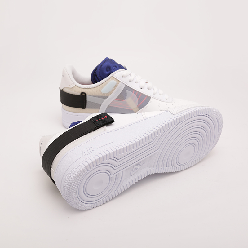 мужские белые кроссовки Nike Air Force 1-Type CI0054-100 - цена, описание, фото 4