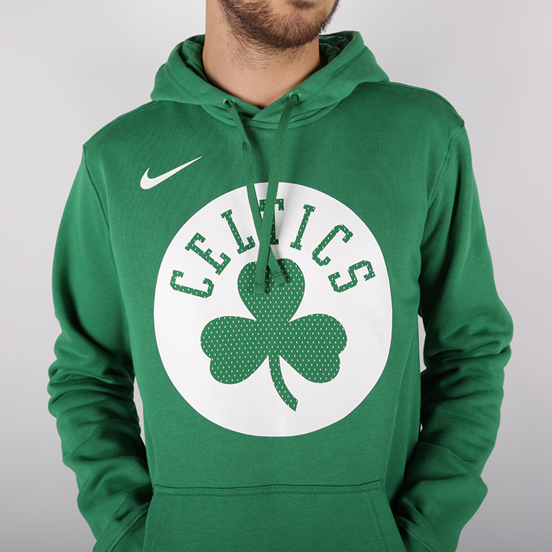 мужская зеленая толстовка Nike Boston Celtics Hoody AV0318-312 - цена, описание, фото 3