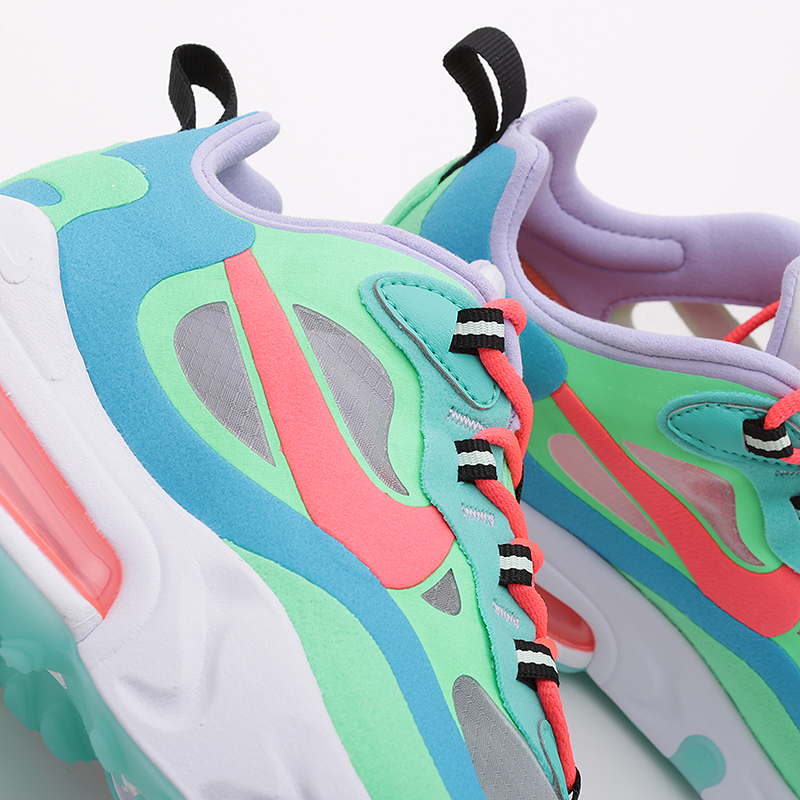 

Кроссовки Nike, Голубой;зеленый;розовый, WMNS Air Max 270 React