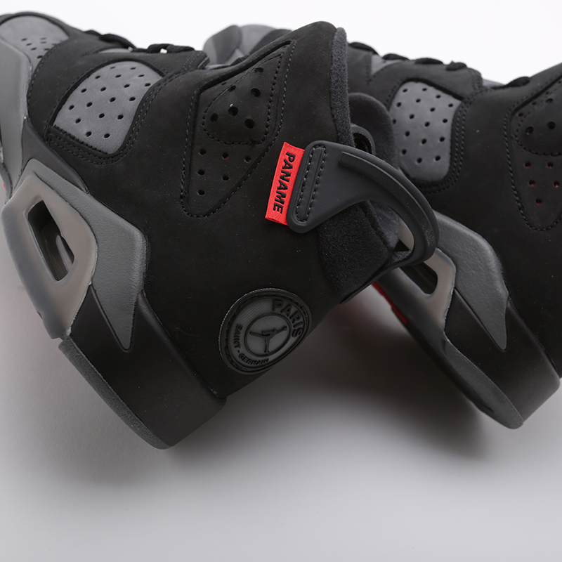 женские серые кроссовки Jordan 6 Retro PSG BG CN1078-001 - цена, описание, фото 5
