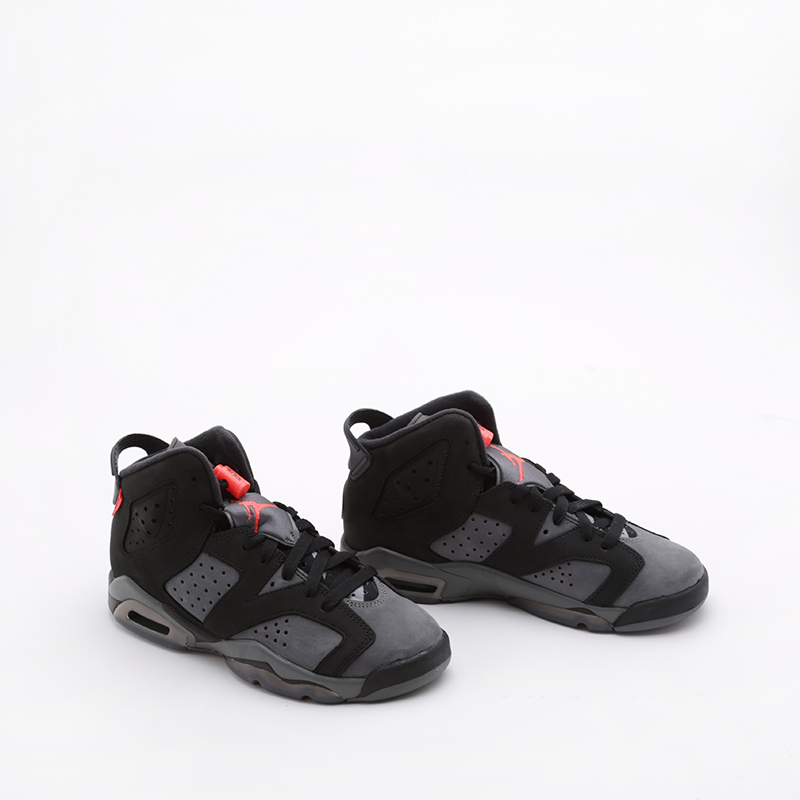 женские серые кроссовки Jordan 6 Retro PSG BG CN1078-001 - цена, описание, фото 1