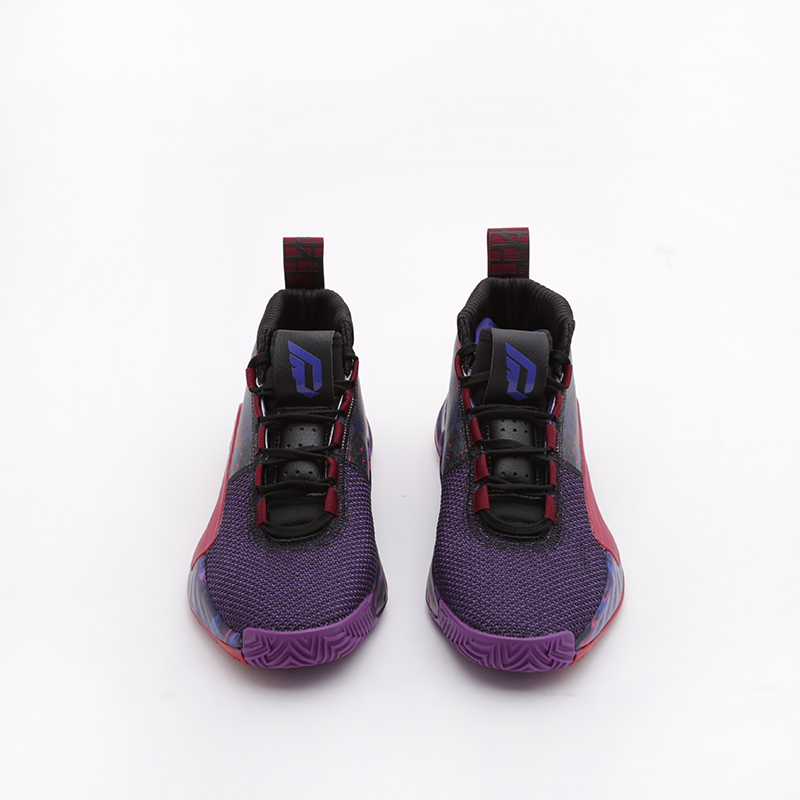 мужские фиолетовые баскетбольные кроссовки adidas Dame 5 G26134 - цена, описание, фото 4