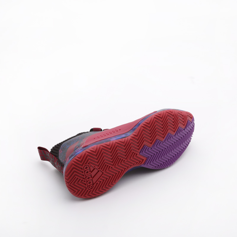 мужские фиолетовые баскетбольные кроссовки adidas Dame 5 G26134 - цена, описание, фото 2