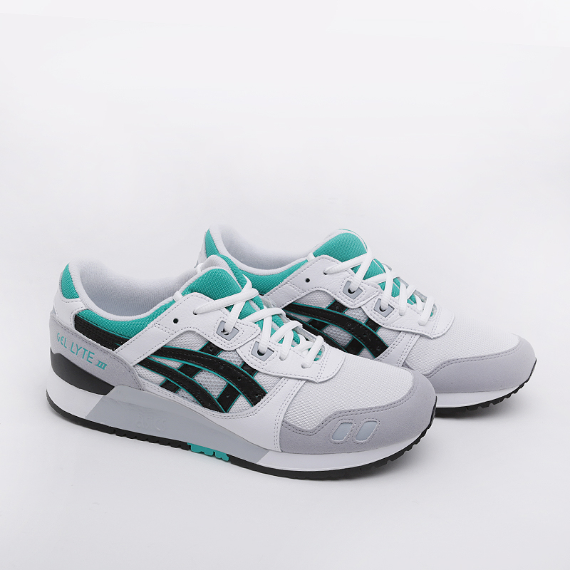 мужские белые кроссовки ASICS Gel-Lyte III 1191A223-100 - цена, описание, фото 1