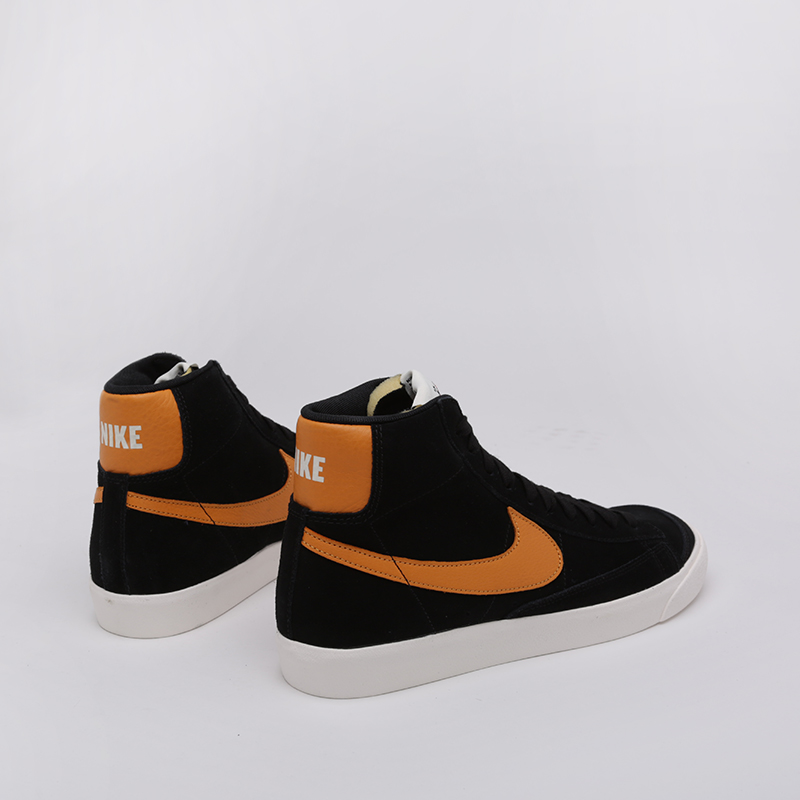 мужские черные кроссовки Nike Blazer 77 CJ9693-001 - цена, описание, фото 3