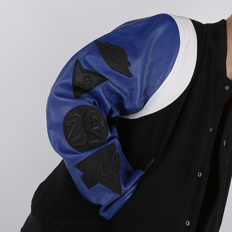 Мужская куртка Jordan DNA Varsity Jacket (AT9958-010)  - цена, описание, фото 5