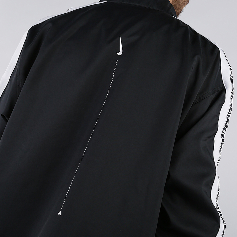 мужская черная куртка Nike Giannis Freak Track Jacket CD9550-010 - цена, описание, фото 4