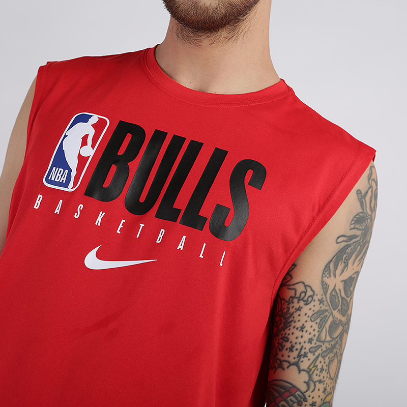 мужская красная майка Nike Chicago Bulls AT0610-657 - цена, описание, фото 3