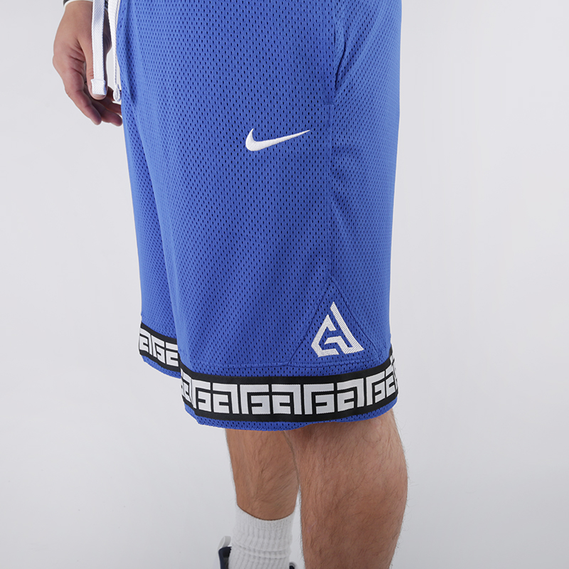мужские синие шорты Nike Giannis Logo Shorts CD9554-480 - цена, описание, фото 4