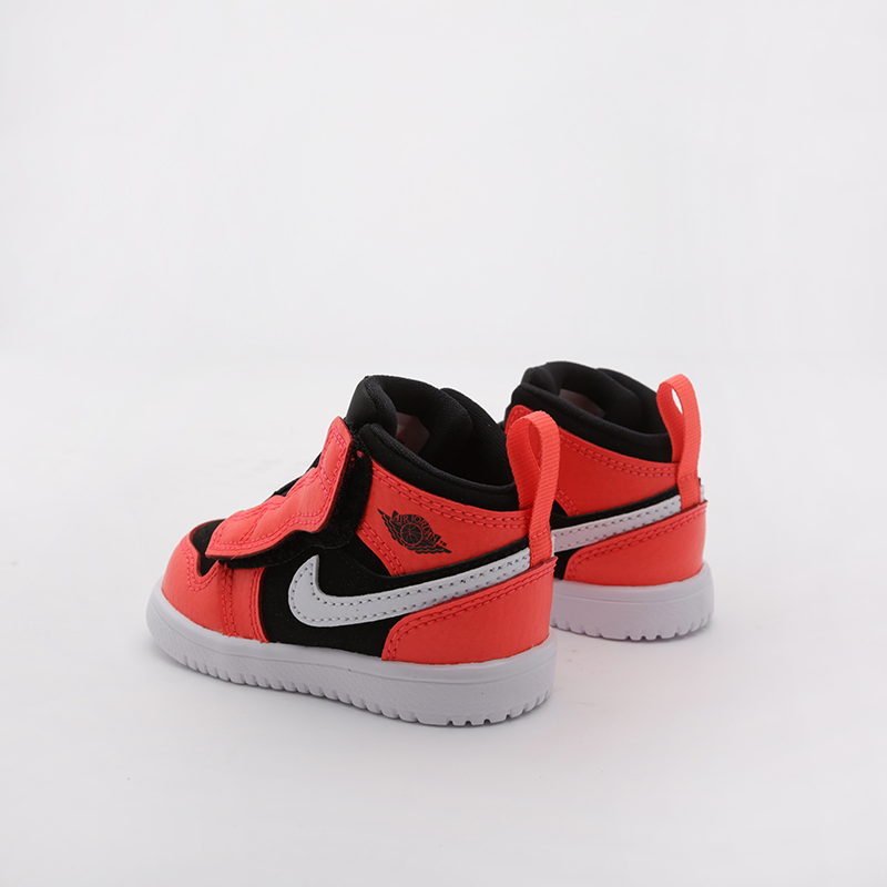 детские красные кроссовки Jordan 1 Mid  Alt (TD) AR6352-061 - цена, описание, фото 3