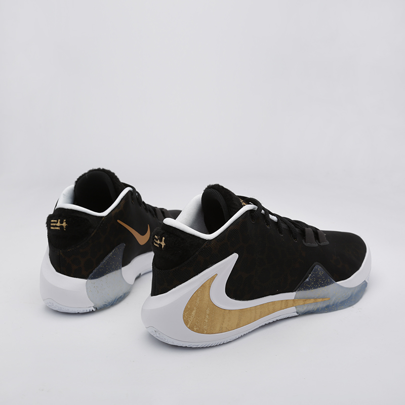 мужские черные баскетбольные кроссовки Nike Zoom Freak 1 BQ5422-900 - цена, описание, фото 4