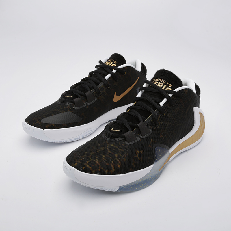 мужские черные баскетбольные кроссовки Nike Zoom Freak 1 BQ5422-900 - цена, описание, фото 2