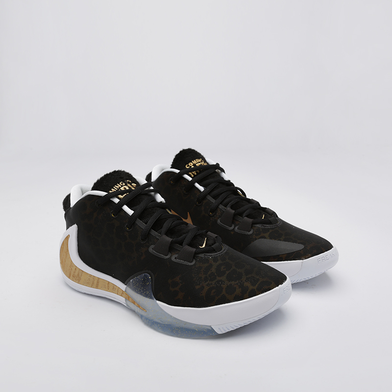 мужские черные баскетбольные кроссовки Nike Zoom Freak 1 BQ5422-900 - цена, описание, фото 1