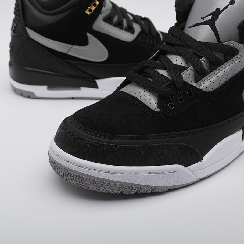 мужские черные кроссовки Jordan 3 Retro TH CK4348-007 - цена, описание, фото 7
