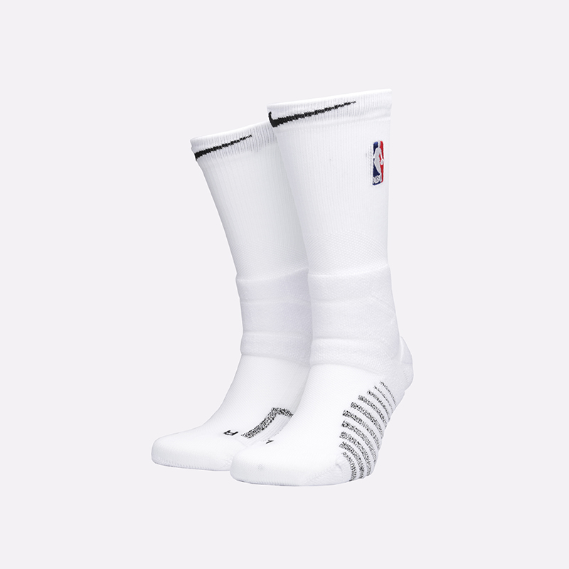 мужские белые носки Nike NBA Power Crew SX7585-104 - цена, описание, фото 1